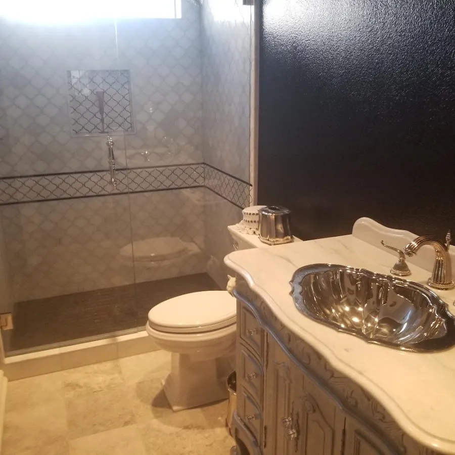 Professional plumbing work and bathroom remodeling in Evesham